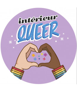 Badge Intérieur Queer