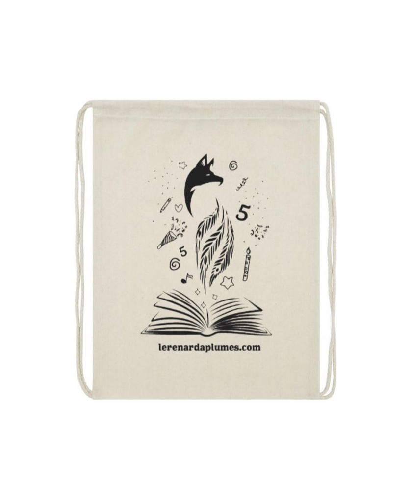 Sac à dos coulissant "spécial Anniversaire" (Offert pour plus de 3 livres achetés)